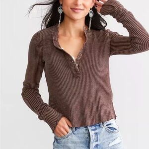 Free People Colt Thermal Henley